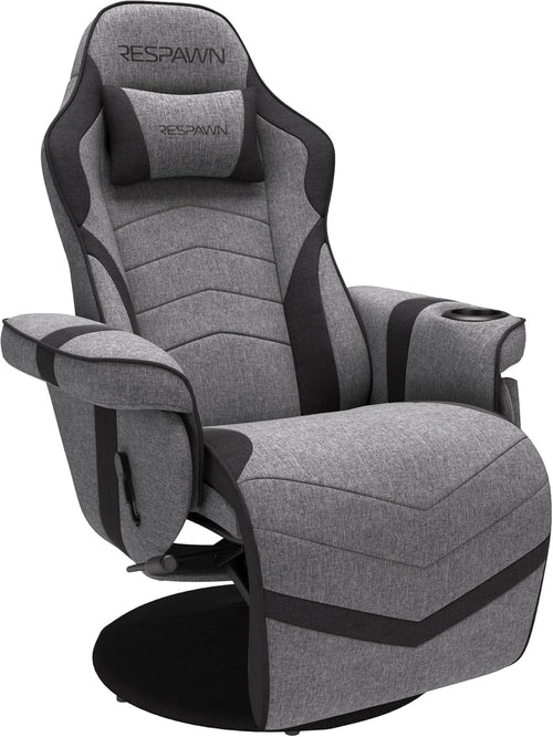 Ergonomic Gaming Recliner Chair with Footrest