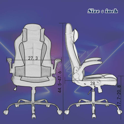 Adjustable Office Chair with Lumbar Support