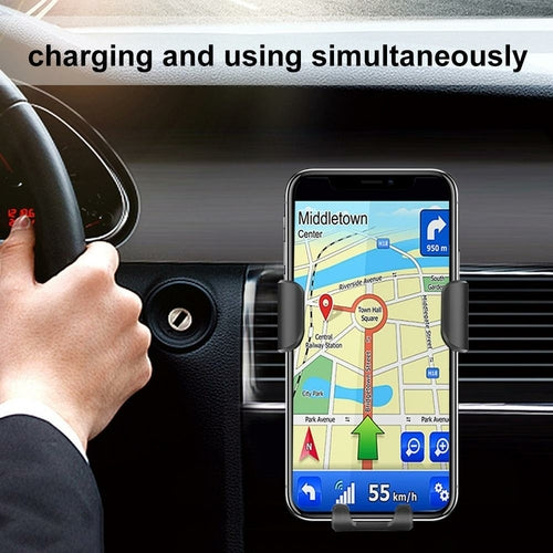 Wireless Charging Hands-Free Car Phone Mount
